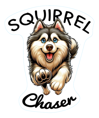 Siberian Husky Premium Dog Sticker