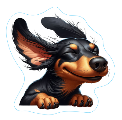 Labrador Retriever Premium Dog Sticker by Unknown