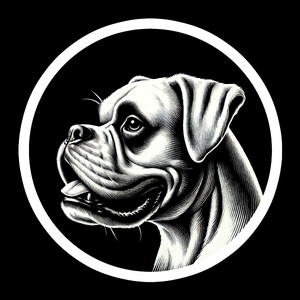 Boxer Premium Dog Sticker