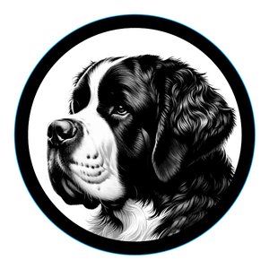 Bernese Mountain Dog Premium Dog Sticker