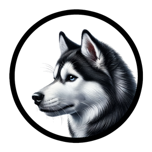 Siberian Husky Premium Dog Sticker