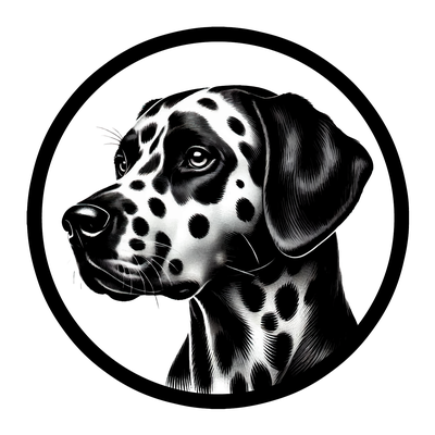 Dalmatian Premium Dog Sticker