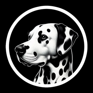 Dalmatian Premium Dog Sticker