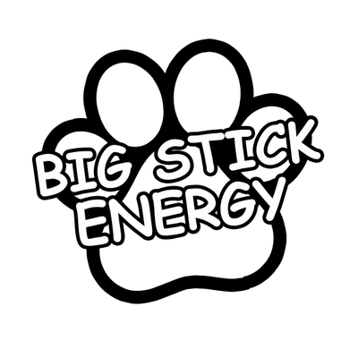 Paw Print Dog Sticker