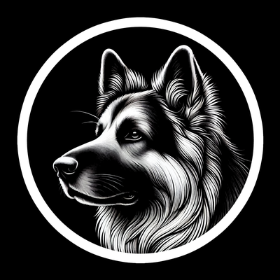German Shepherd Premium Dog Sticker