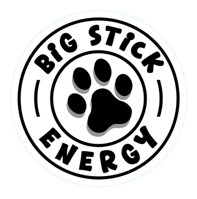 Paw Print Dog Sticker