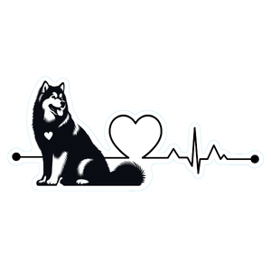 Alaskan Malamute Premium Dog Sticker