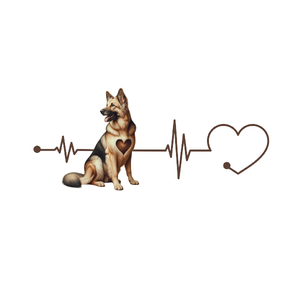 German Shepherd Premium Dog Sticker