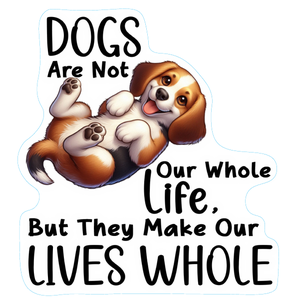 Beagle Premium Dog Sticker