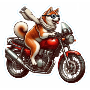 Shiba Inu Premium Dog Sticker