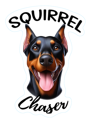Doberman Premium Dog Sticker