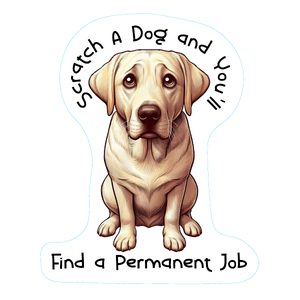 Labrador Retriever Premium Dog Sticker