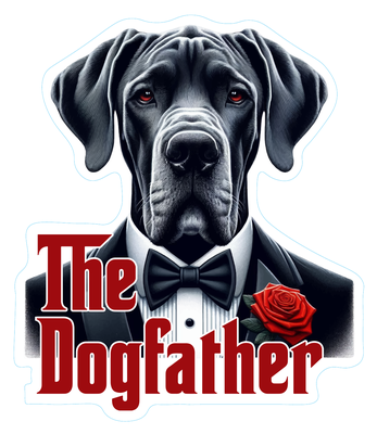 Great Dane Premium Dog Sticker