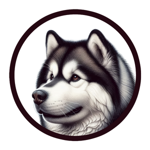 Siberian Husky Premium Dog Sticker