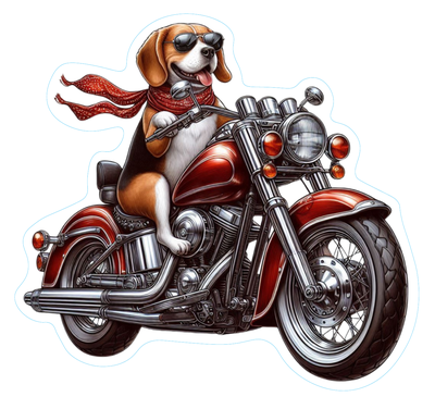 Beagle Premium Dog Sticker