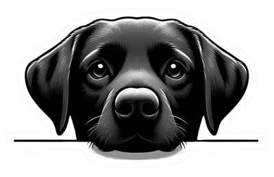 Labrador Retriever Premium Dog Sticker