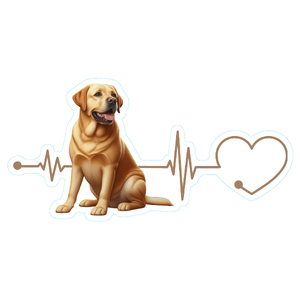 Labrador Retriever Premium Dog Sticker