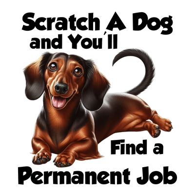 Dachshund Premium Dog Sticker