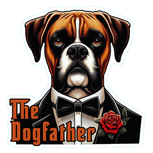Boxer Premium Dog Sticker