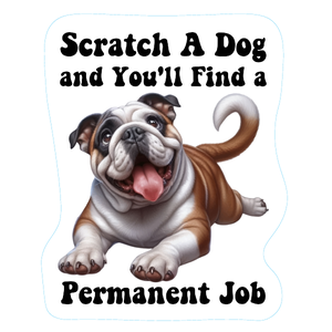 English Bulldog Premium Dog Sticker