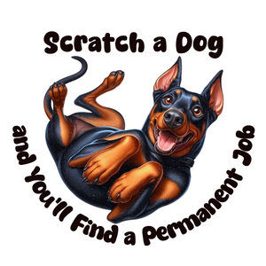 Doberman Premium Dog Sticker