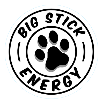 Paw Print Dog Sticker