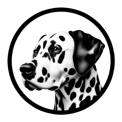 Dalmatian Premium Dog Sticker