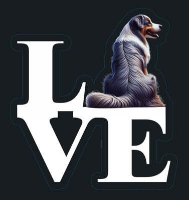 Australian Shepherd Premium Dog Sticker