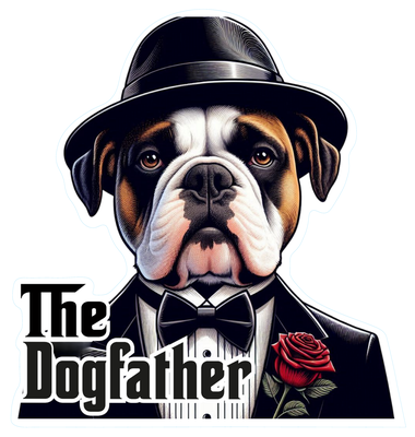 Bulldog Premium Dog Sticker
