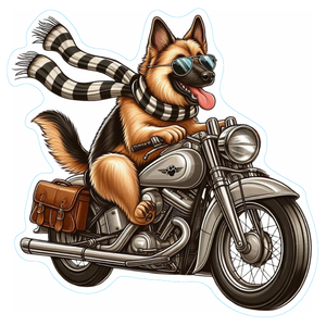 German Shepherd Premium Dog Sticker