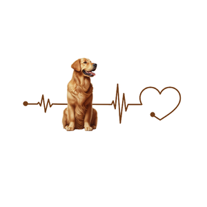 Golden Retriever Premium Dog Sticker