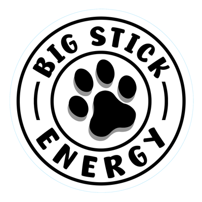 Paw Print Dog Sticker