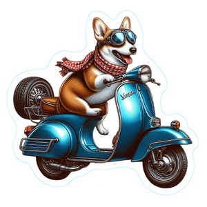 Corgi Premium Dog Sticker