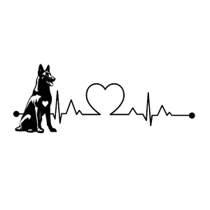 German Shepherd Premium Dog Sticker