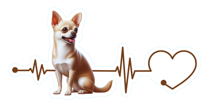Chihuahua Premium Dog Sticker