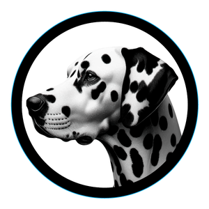 Dalmatian Premium Dog Sticker